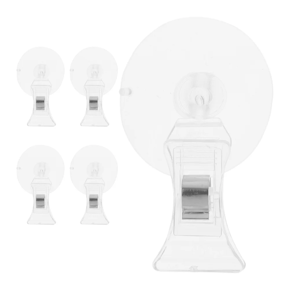 5 Pcs Fish Tank Suction Cup Clip Betta Inlet Food Holder Control Clamp Glass Seafood Abs
5 Pcs Fish Tank Suction Cup Clip Betta Inlet Food Holder Control Clamp Glass Seafood Abs