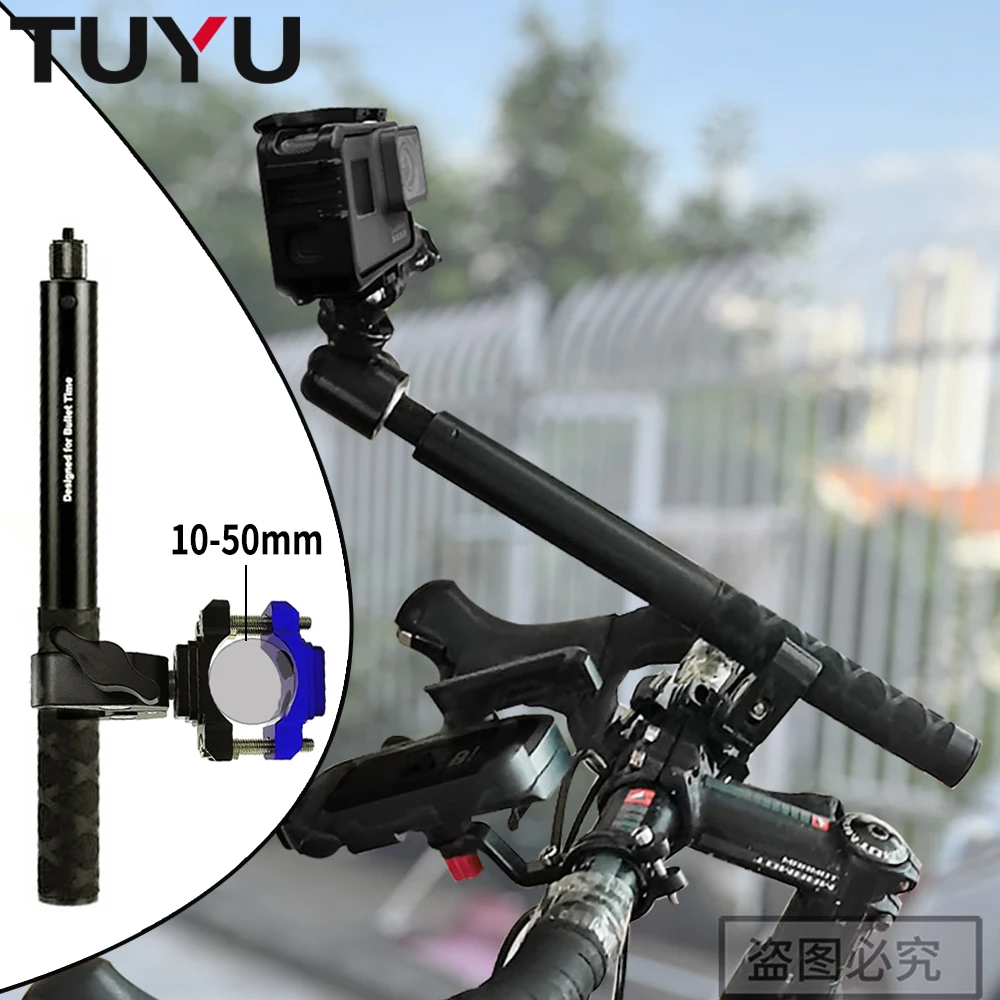 TUYU Motorcycle Bicycle Handlebar Mount Bracket for GoPro Max Hero 11 10 9 Insta360 One X2 X3 RS Invisible Stick Accessories
TUYU Motorcycle Bicycle Handlebar Mount Bracket for GoPro Max Hero 11 10 9 Insta360 One X2 X3 RS Invisible Stick Accessories