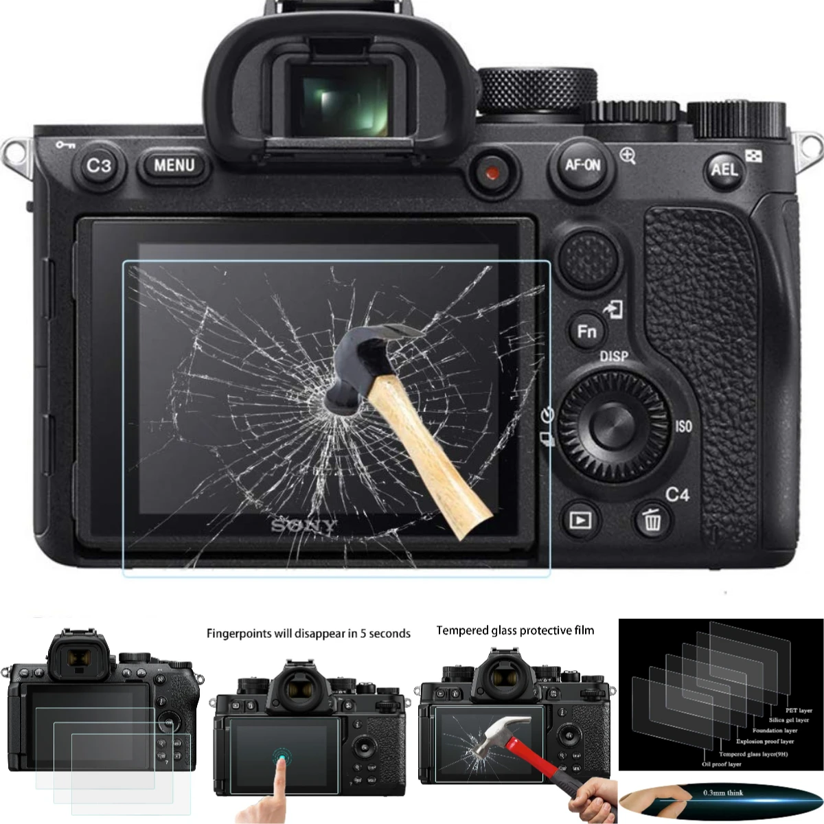 For Nikon Z50II Z50 II Mark2 MarkII 9H Hardness Film with Air Vent Design for Easy Applicati
For Nikon Z50II Z50 II Mark2 MarkII 9H Hardness Film with Air Vent Design for Easy Applicati