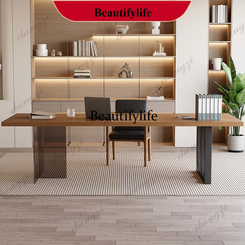 YL Designer Acrylic Solid Wood Office Desk Modern Simple Living Room Computer Desk Workbench Office Furniture Escritorios
YL Designer Acrylic Solid Wood Office Desk Modern Simple Living Room Computer Desk Workbench Office Furniture Escritorios