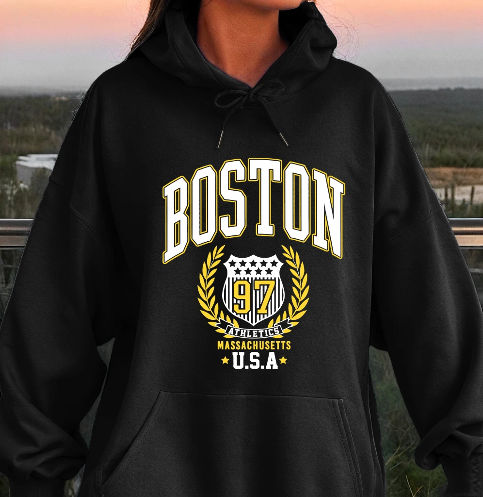 Boston City Letter Inha Women Streetwear Hip Hop Fleece Hoodies Pocket Loose Y2k Womenswear Casual Oversize Hoody Pullover
Boston City Letter Inha Women Streetwear Hip Hop Fleece Hoodies Pocket Loose Y2k Womenswear Casual Oversize Hoody Pullover