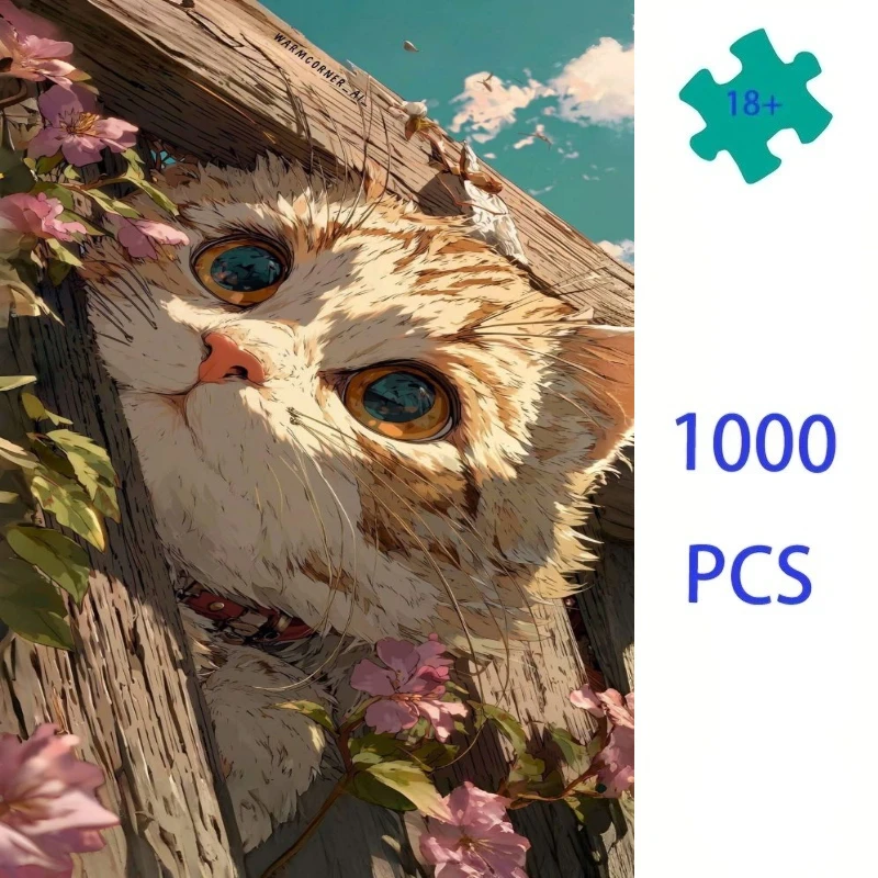 Jigsaw Puzzle Whimsical Anime Style Cat Adults Puzzle Games Family Fun Floor Puzzles Educational Toys for Kids
Jigsaw Puzzle Whimsical Anime Style Cat Adults Puzzle Games Family Fun Floor Puzzles Educational Toys for Kids