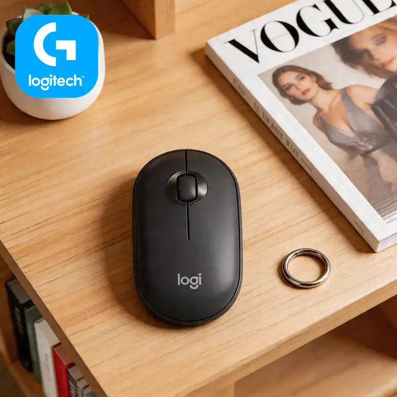 Logitech M350 Ergonomic Pebble Mouse - Comfort Grip, 1000 DPI, Bluetooth Low Energy, Recycled Plastic, Daily Task Helper
Logitech M350 Ergonomic Pebble Mouse - Comfort Grip, 1000 DPI, Bluetooth Low Energy, Recycled Plastic, Daily Task Helper
