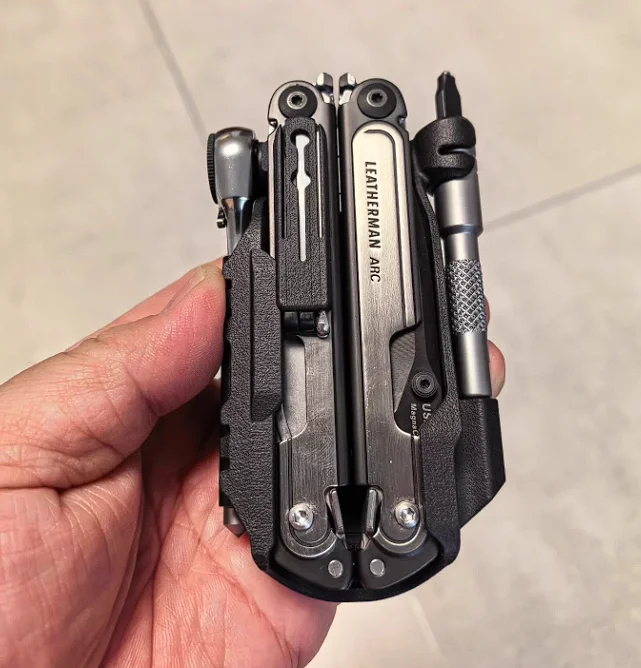 MJF 3D Printed Nylon K Sheath for Leatherman ARC, Fast Pull Multitool Sheath, Molle System Compatible,
MJF 3D Printed Nylon K Sheath for Leatherman ARC, Fast Pull Multitool Sheath, Molle System Compatible,