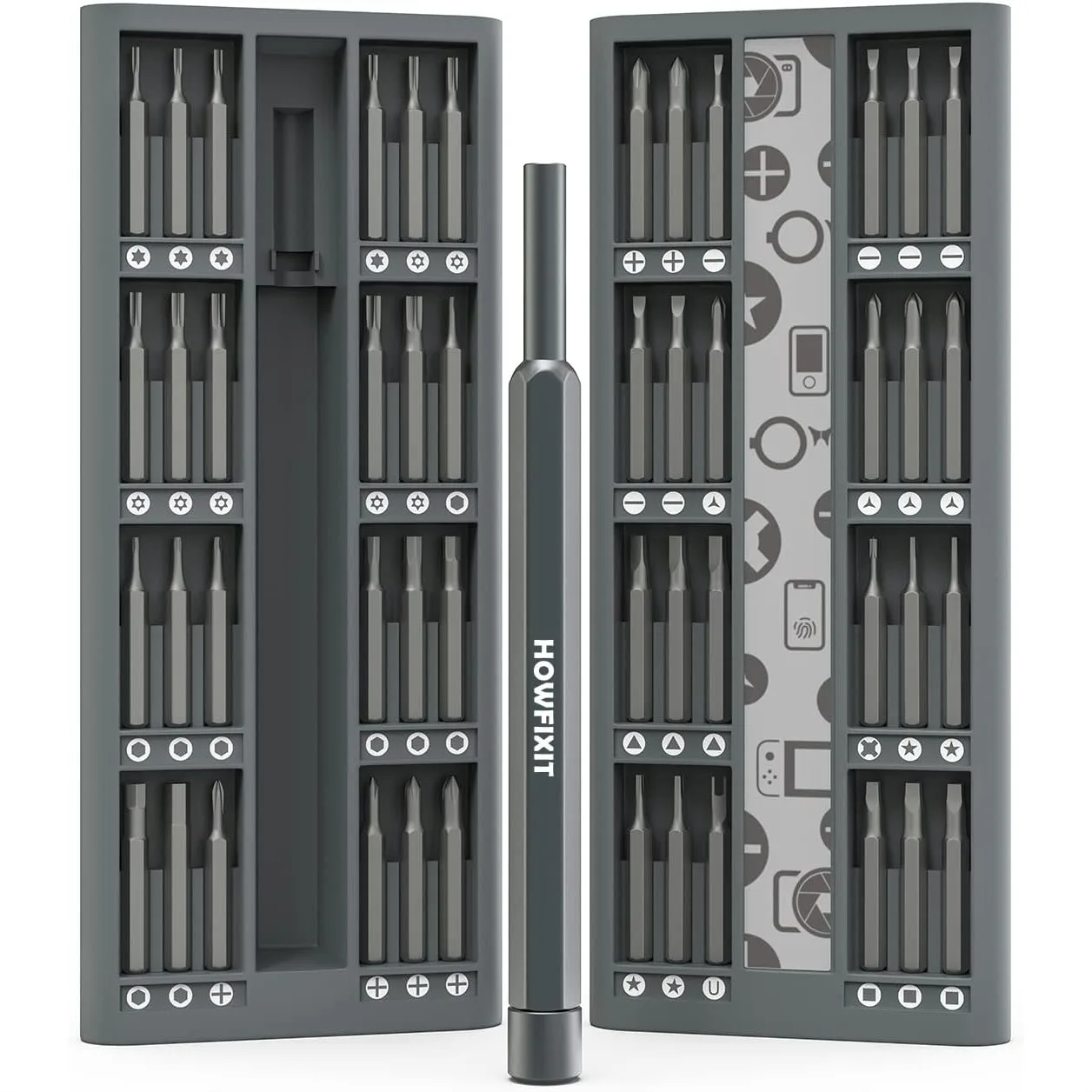 48 Bit Precision Screwdriver Set For Phone Laptop Tablet Game Console Controller Repair
48 Bit Precision Screwdriver Set For Phone Laptop Tablet Game Console Controller Repair