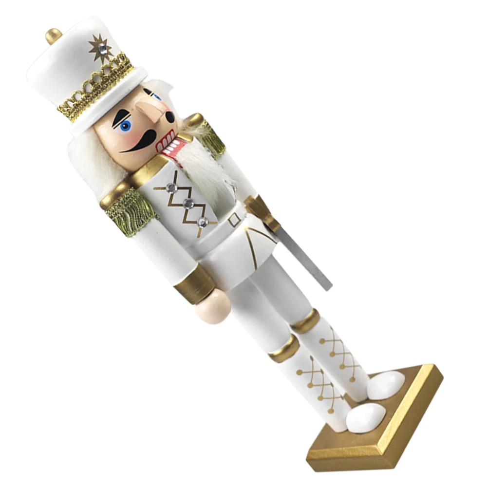 Wooden Nutcracker Christmas Ornament Traditional Design Home Decor for Living Room Bedroom Car Desktop Xmas Gift
Wooden Nutcracker Christmas Ornament Traditional Design Home Decor for Living Room Bedroom Car Desktop Xmas Gift