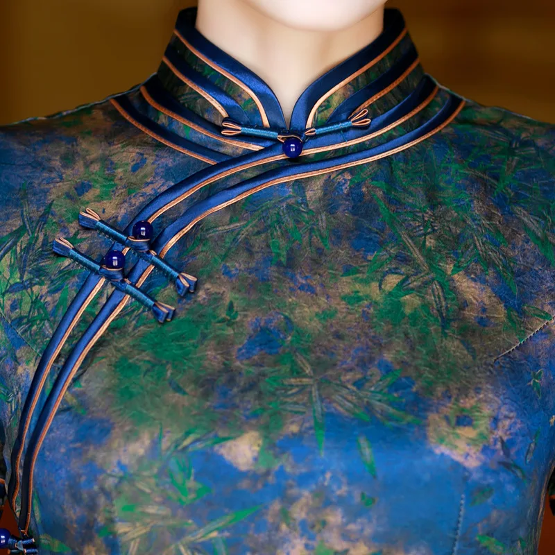 Yourqipao, летнее элегантное стоящее длинное платье Cheongsam в стиле ретро для путешествий, фотографий, банкета, Ципао, вечернее платье в китайском стиле для женщин, вечерние
Yourqipao, летнее элегантное стоящее длинное платье Cheongsam в стиле ретро для путешествий, фотографий, банкета, Ципао, вечернее платье в китайском стиле для женщин, вечерние