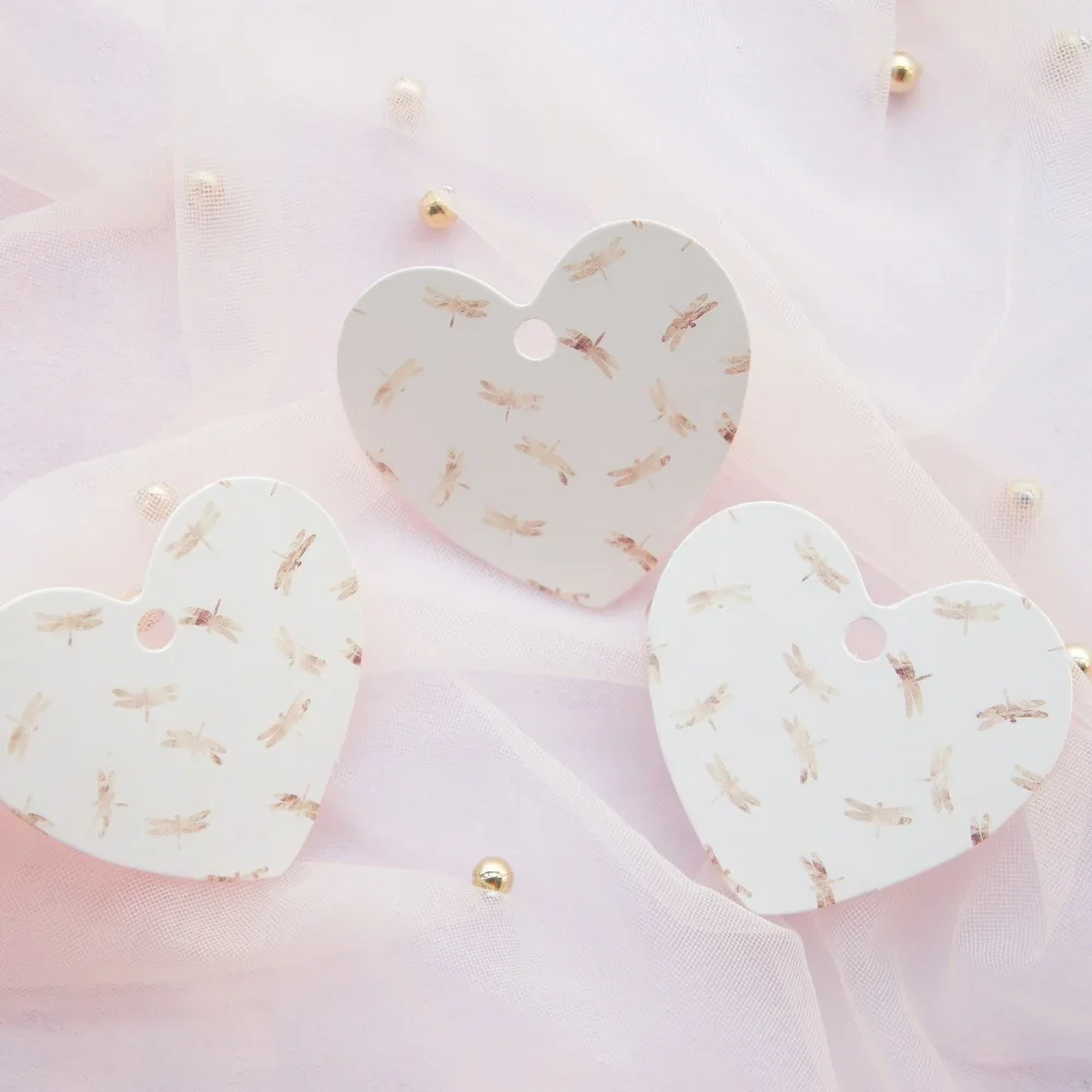Romantic Dragonfly 50 pcs love heart shape paper labels packaging decor tags wedding favor gifts tag label Scrapbooking DIY
Romantic Dragonfly 50 pcs love heart shape paper labels packaging decor tags wedding favor gifts tag label Scrapbooking DIY