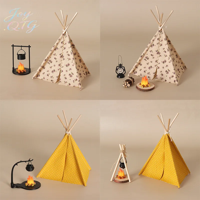 Hot 1:12 Scale Camping Tent Model Decoration Simulated Outdoor Tent Ornament Miniature Scene Accessories Doll Small Tent Toy
Hot 1:12 Scale Camping Tent Model Decoration Simulated Outdoor Tent Ornament Miniature Scene Accessories Doll Small Tent Toy