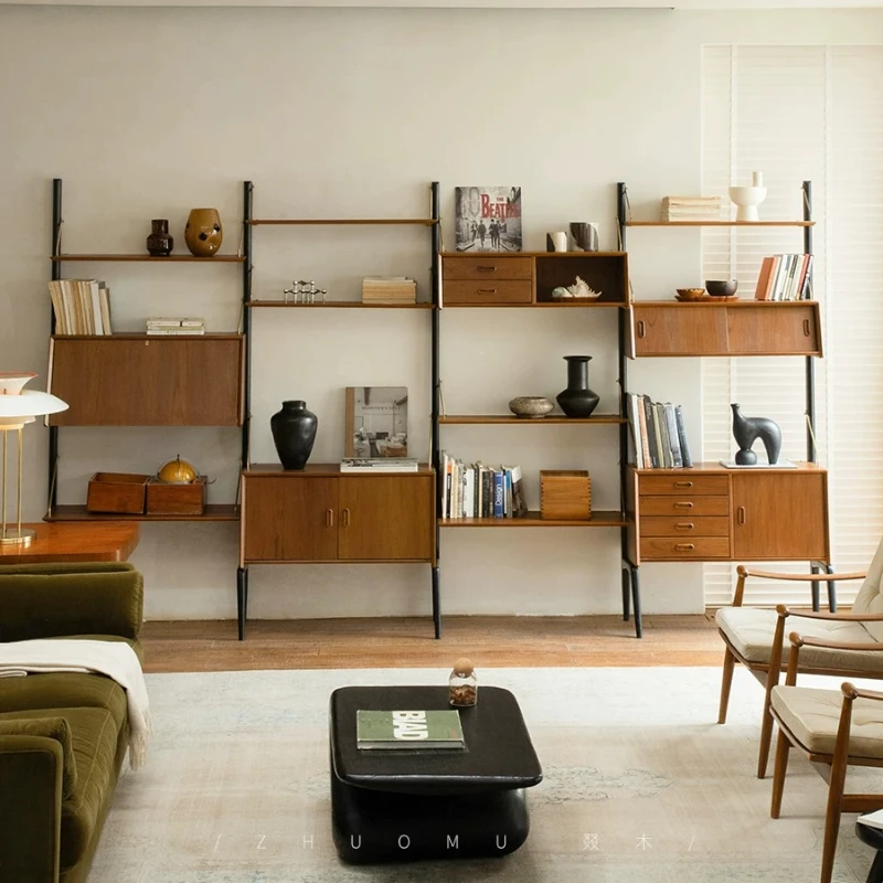 Medieval retro style combined cabinet multi-functional modular storage wall bookshelf
Medieval retro style combined cabinet multi-functional modular storage wall bookshelf