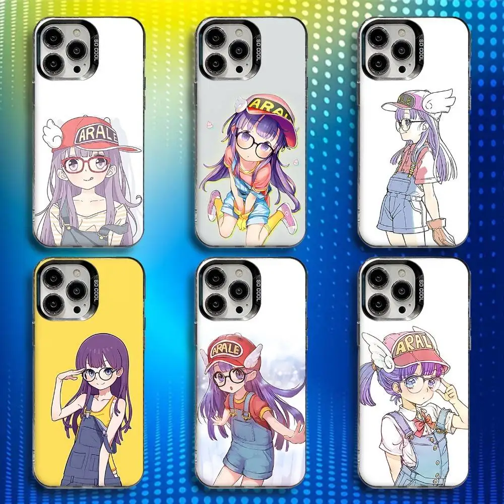 Cartoon Dr S-Slump A-Arale Phone Case For iPhone 17,16,15,14,13,12,X,8,Pro,Max,Plus,E,SE4,Air,Mini IMD Matte Black 
Cartoon Dr S-Slump A-Arale Phone Case For iPhone 17,16,15,14,13,12,X,8,Pro,Max,Plus,E,SE4,Air,Mini IMD Matte Black