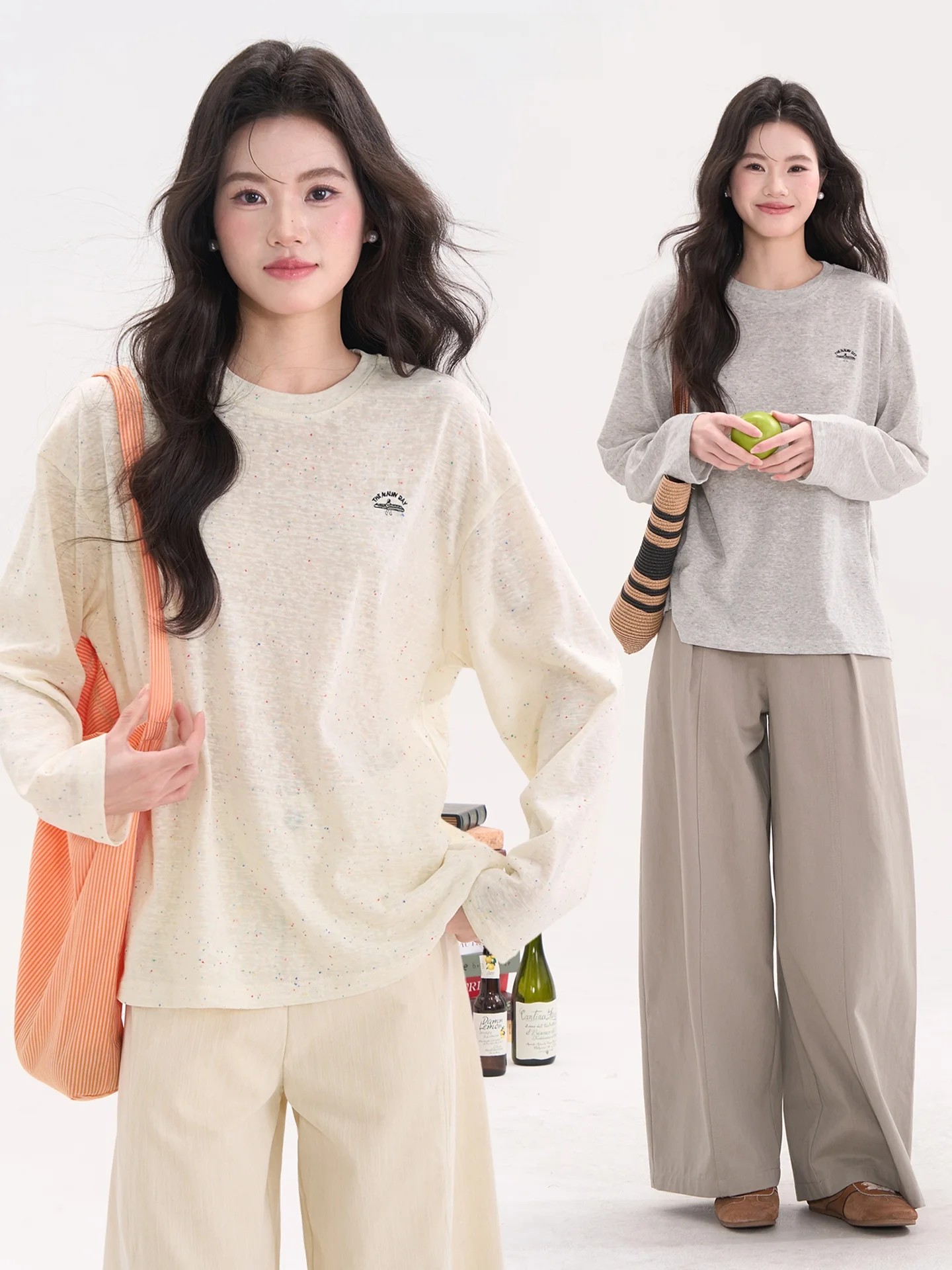 Heme Linen Embroidered Long Sve T-irt Women's Spring Loose Casual round Ne Top Breathable Comfortable Skin-Friendly
Heme Linen Embroidered Long Sve T-irt Women's Spring Loose Casual round Ne Top Breathable Comfortable Skin-Friendly