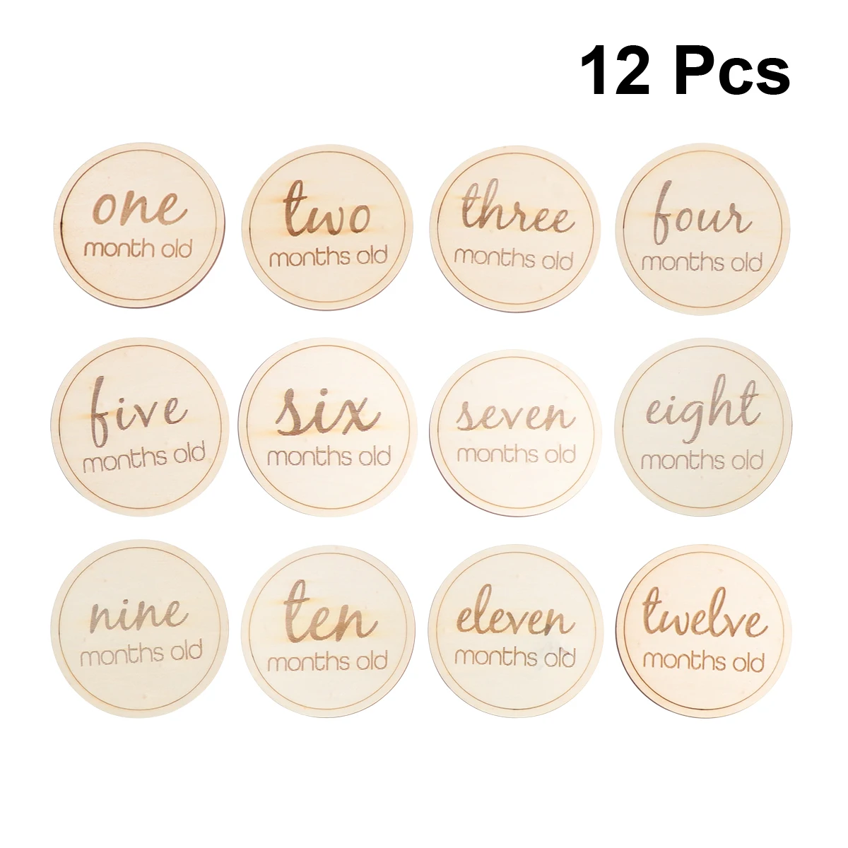 12pcs Baby Monthly Cards Wooden Funny Design Newborn Photo Props Milestone Stickers Safe Durable Infant Birthday Celebration
12pcs Baby Monthly Cards Wooden Funny Design Newborn Photo Props Milestone Stickers Safe Durable Infant Birthday Celebration