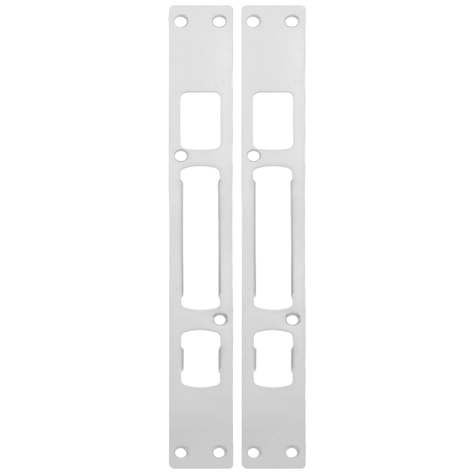 2pcs Door Lock Body Stainless Steel Deadbolt Catch Plate Kick Hole Cover for Exterior Strike Reinforcement
2pcs Door Lock Body Stainless Steel Deadbolt Catch Plate Kick Hole Cover for Exterior Strike Reinforcement