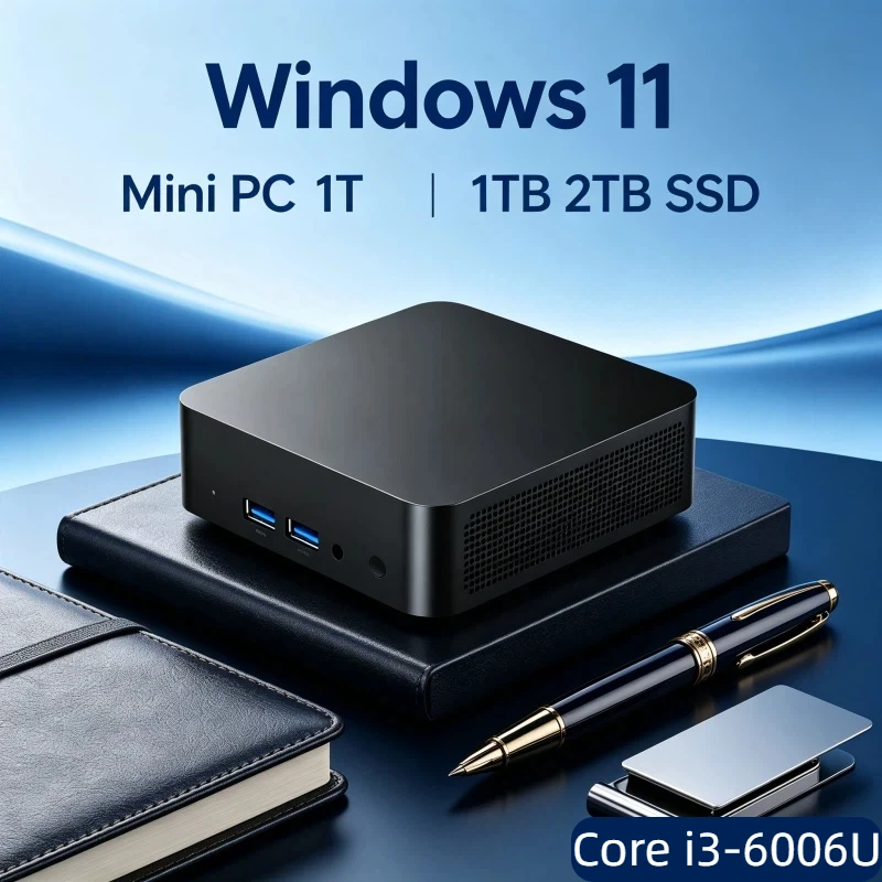 Utility-focused Core i3-6006U Windows 11 Pro Mini PC 4K HD WiFi6 BT5.2 1TB/2TB SSD 32GB RAM Office Gaming PC 3 Years Warranty
Utility-focused Core i3-6006U Windows 11 Pro Mini PC 4K HD WiFi6 BT5.2 1TB/2TB SSD 32GB RAM Office Gaming PC 3 Years Warranty