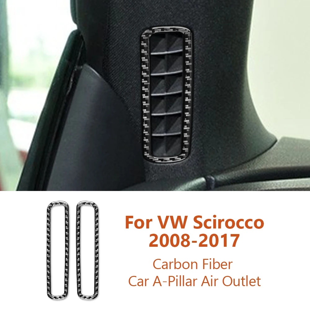 For Volkswagen VW Scirocco 2008-2017 Carbon Fiber Car A-Pillar Air Outlet Frame Decorative Stickers Auto Car-Styling Accesorios
For Volkswagen VW Scirocco 2008-2017 Carbon Fiber Car A-Pillar Air Outlet Frame Decorative Stickers Auto Car-Styling Accesorios