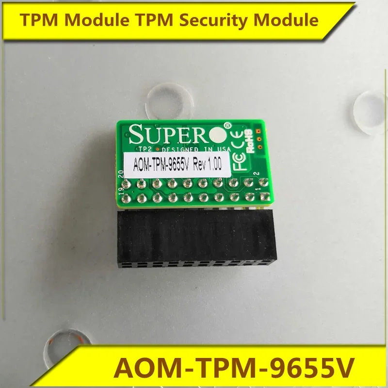Оригинальный модуль Ultra Micro TPM Модуль безопасности TPM AOM-TPM-9655V PA147S 005535 Удаленная карта
Оригинальный модуль Ultra Micro TPM Модуль безопасности TPM AOM-TPM-9655V PA147S 005535 Удаленная карта