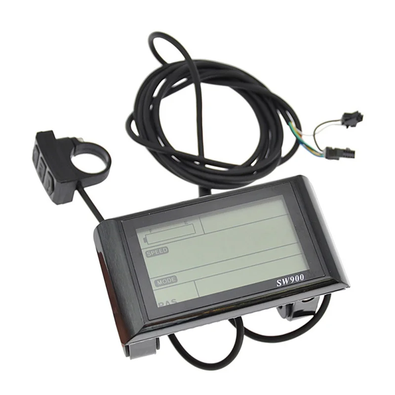 AFHTC-24-72V SW900 ЖК-дисплей Управление электрическим велосипедом Измеритель скорости Спидометр Проводной счетчик скорости Таблица кодов E-Bike
AFHTC-24-72V SW900 ЖК-дисплей Управление электрическим велосипедом Измеритель скорости Спидометр Проводной счетчик скорости Таблица кодов E-Bike
