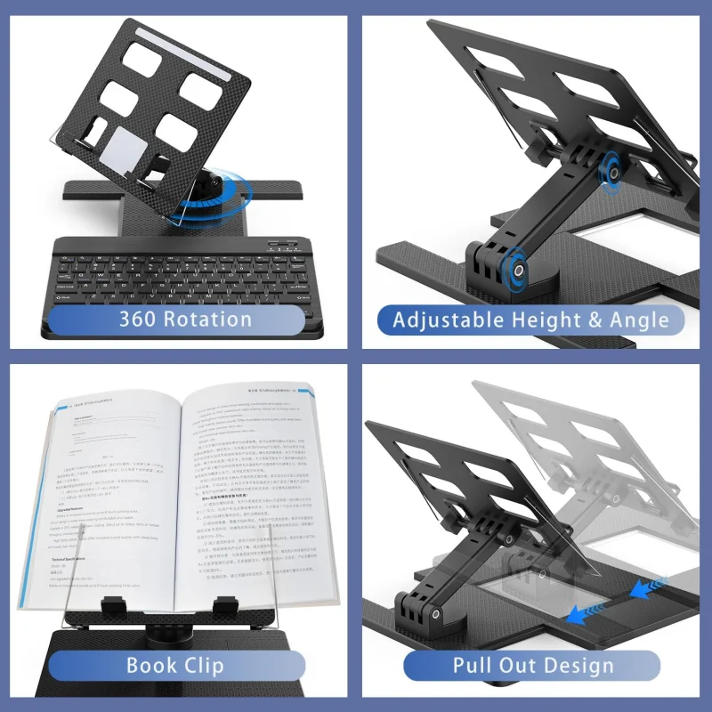 Portable Tablet Stand with Bluetooth Mouse Keyboard Foldable Bracket for iPad Samsung HUAWEI Xiaomi 4.7-12.9 inch Tablets Holder
Portable Tablet Stand with Bluetooth Mouse Keyboard Foldable Bracket for iPad Samsung HUAWEI Xiaomi 4.7-12.9 inch Tablets Holder