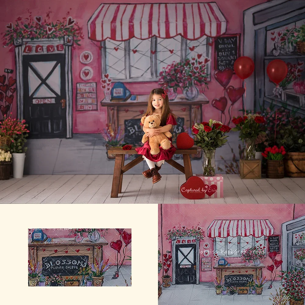 Blossoms Flower Shoppe Spring Valentine Backdrops Kids Girl Photography Child Baby Birthday Cake Smash Decors Garden Background
Blossoms Flower Shoppe Spring Valentine Backdrops Kids Girl Photography Child Baby Birthday Cake Smash Decors Garden Background