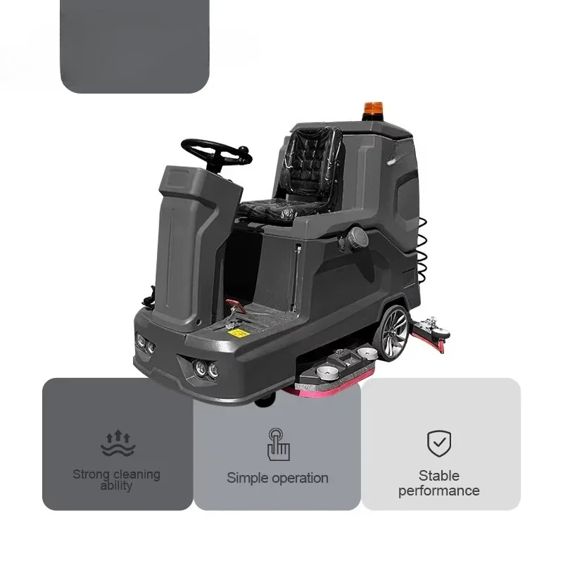 Hot Selling 200Ah Battery Pure Electric Floor Scrubber Industrial Ride on Scrubber
Hot Selling 200Ah Battery Pure Electric Floor Scrubber Industrial Ride on Scrubber