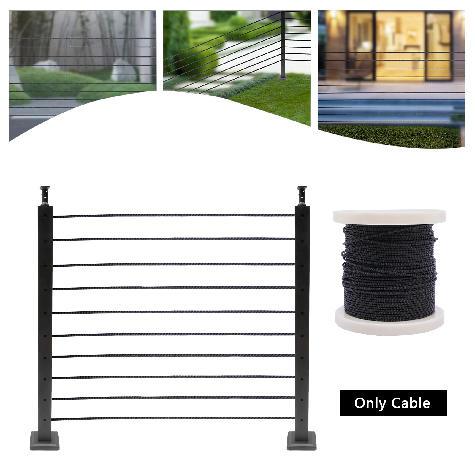 250 футов 1/8 "36, трос из нержавеющей стали 316, 7x7 нитей, сильное натяжение, веревка для белья, подъемный кабель для рыбалки, перила, палуба, балюстрада, сделай сам
250 футов 1/8 "36, трос из нержавеющей стали 316, 7x7 нитей, сильное натяжение, веревка для белья, подъемный кабель для рыбалки, перила, палуба, балюстрада, сделай сам