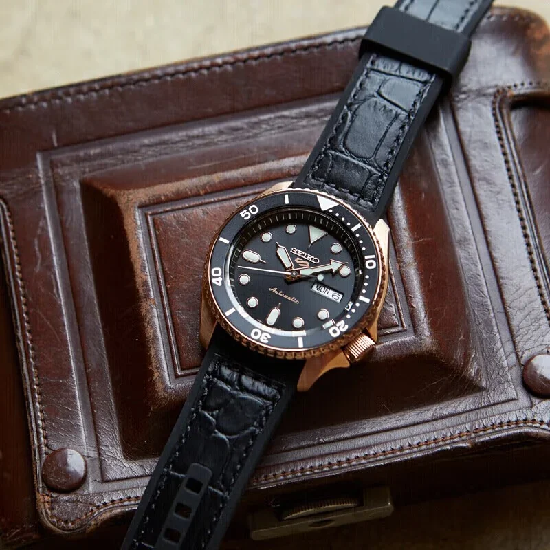 Мужские автоматические механические Спортивные часы SEIKO с браслетом из нержавеющей стали и водонепроницаемостью 100 м
Мужские автоматические механические Спортивные часы SEIKO с браслетом из нержавеющей стали и водонепроницаемостью 100 м