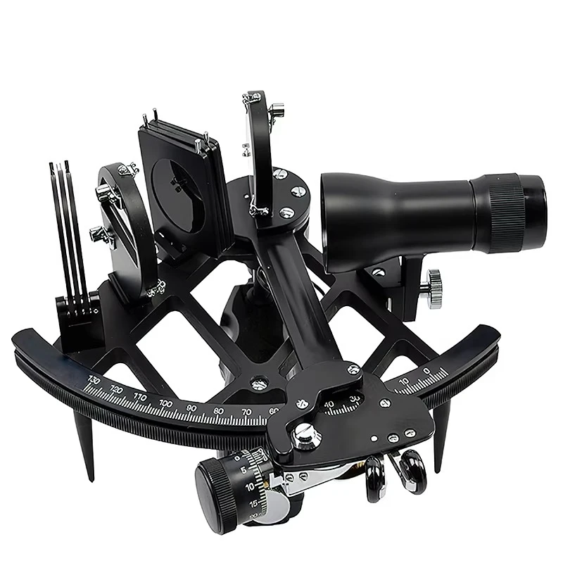 Sextant with lights, marine navigator
Sextant with lights, marine navigator