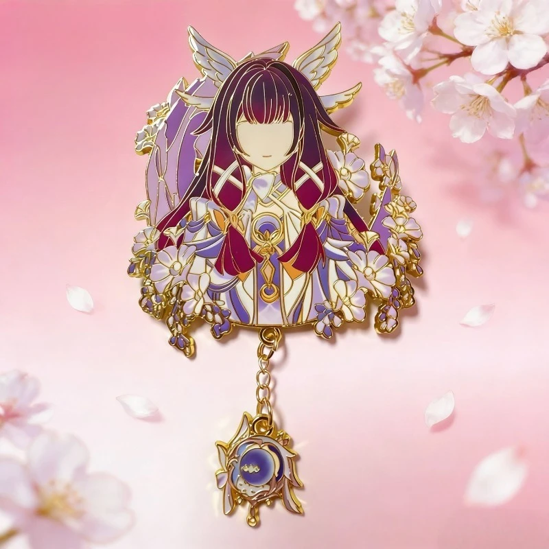 Genshin Impact Game Peripheral Columbina Hyposelenia Badge Backpack Clothing Accessories Anime PINs Collect Gifts
Genshin Impact Game Peripheral Columbina Hyposelenia Badge Backpack Clothing Accessories Anime PINs Collect Gifts