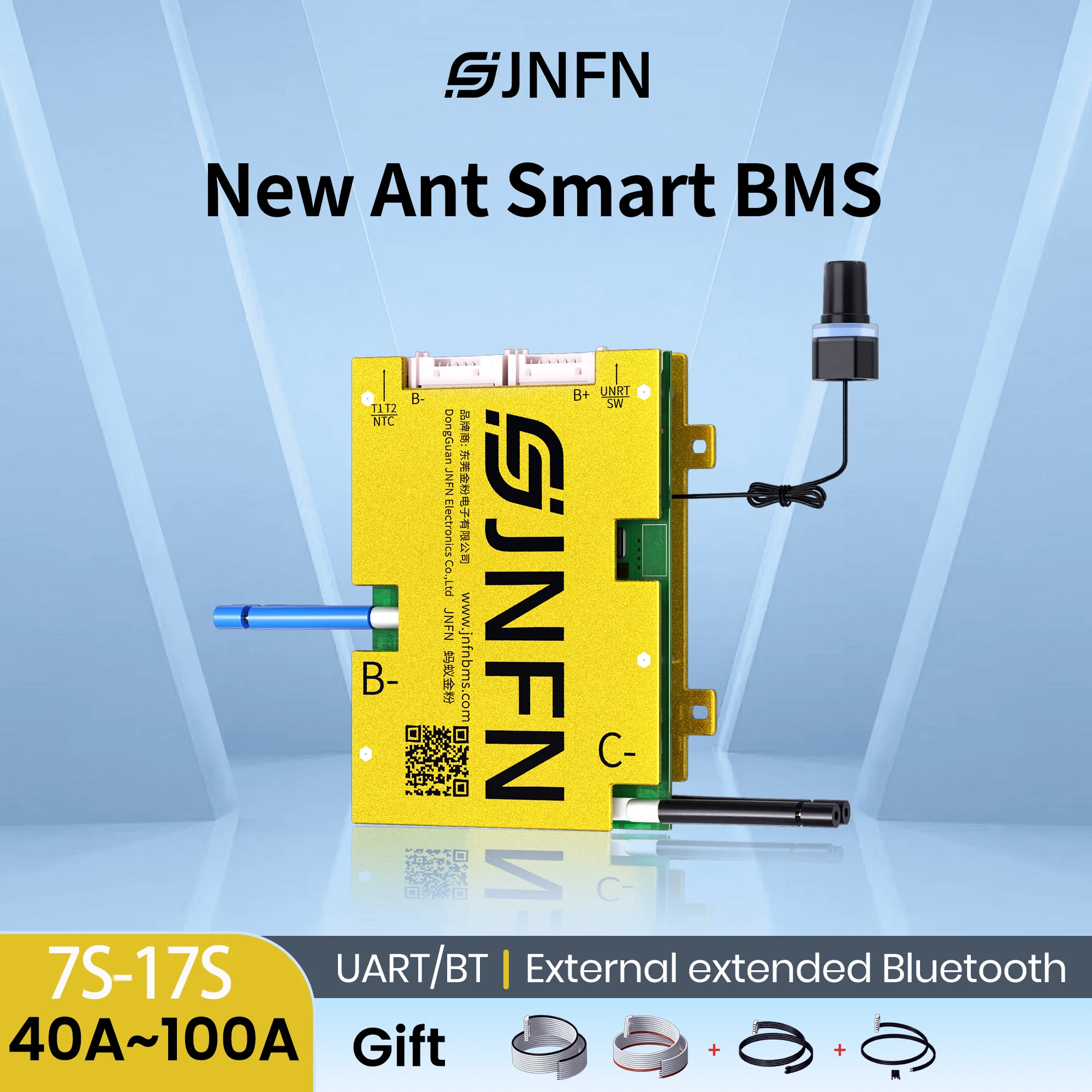 Ant Smart Bms 7s To 17s LiFePO4 8S 24V 10S 36V 16S 48V 40A-100A Bluetooth APP Balance BMS for E-Bike 18650 Lithium Battery Pack
Ant Smart Bms 7s To 17s LiFePO4 8S 24V 10S 36V 16S 48V 40A-100A Bluetooth APP Balance BMS for E-Bike 18650 Lithium Battery Pack