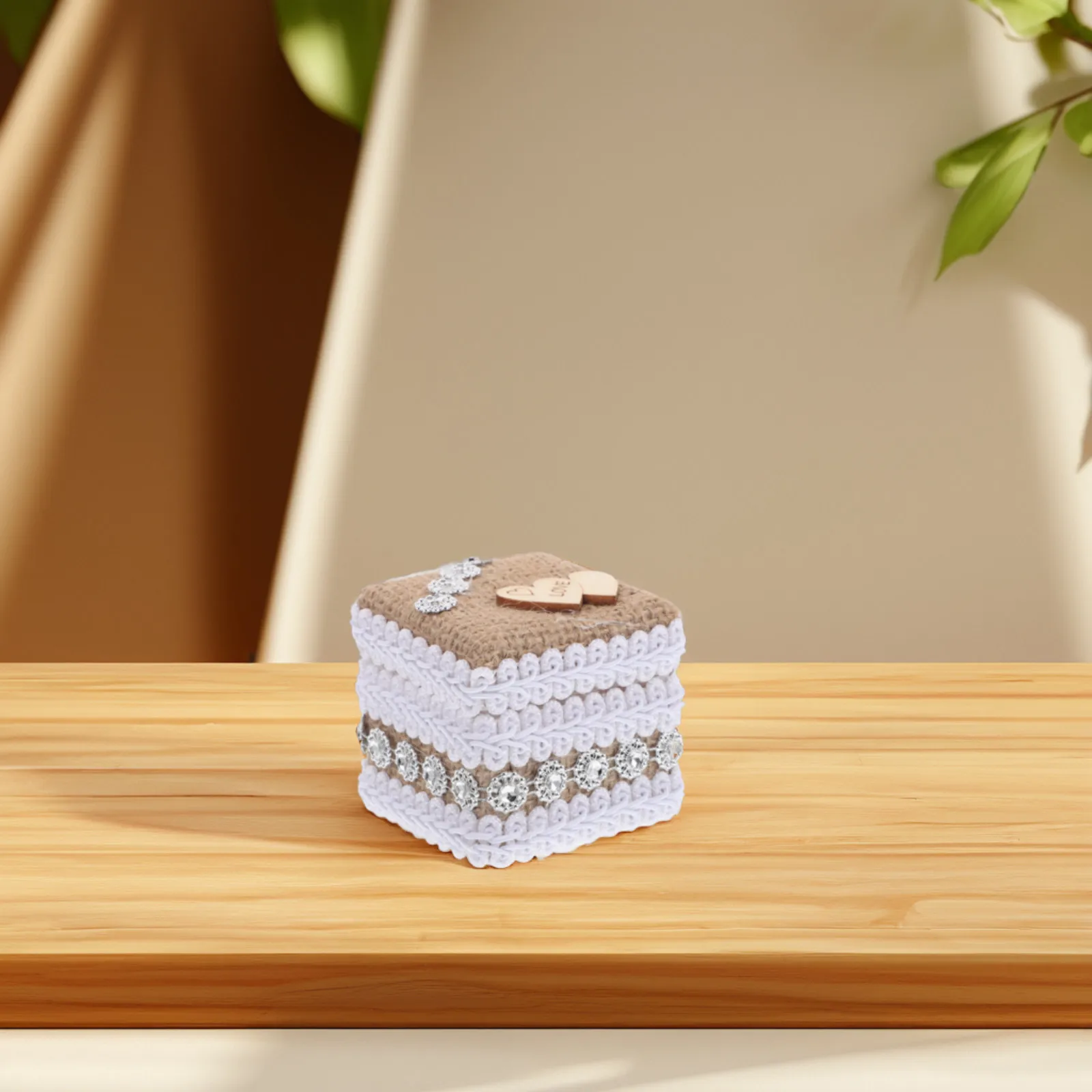 Jewelry Wedding Ring Pillow Carrier for Engagement Boxes Display Holder Proposal Case
Jewelry Wedding Ring Pillow Carrier for Engagement Boxes Display Holder Proposal Case