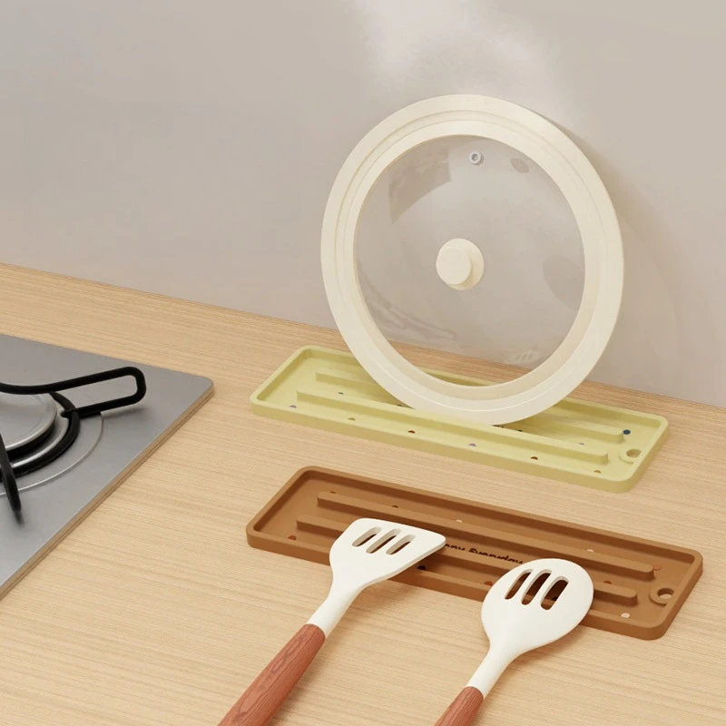 Soft Glue Lid Pad Storage Lid Rack Placer Countertop Drain Pad Multi-functional Cutting Board Placement Pad
Soft Glue Lid Pad Storage Lid Rack Placer Countertop Drain Pad Multi-functional Cutting Board Placement Pad