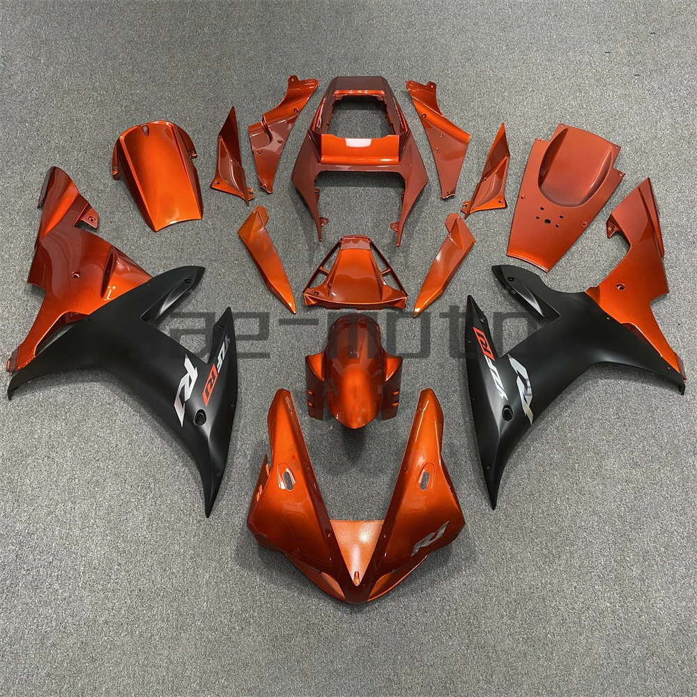 For YZF R1 2002 2003 Motorcycle Bodywork Set High Quality Injection ABS Plastics Fairings Accessories Orange Black
For YZF R1 2002 2003 Motorcycle Bodywork Set High Quality Injection ABS Plastics Fairings Accessories Orange Black