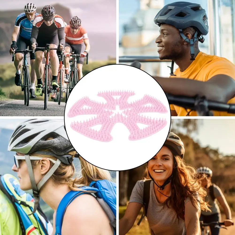 Sweat-reducing Helmet Pads Breathable Silicone Cycling Helmet Pad for Outdoor Motorcycle Bike Anti-slip Insert Cushion Liner Mat
Sweat-reducing Helmet Pads Breathable Silicone Cycling Helmet Pad for Outdoor Motorcycle Bike Anti-slip Insert Cushion Liner Mat