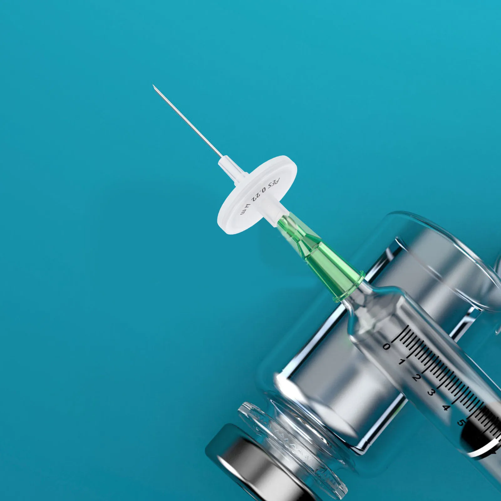25pcs Syringe Filters 0.22um Disposable Filter Head Plastic Holder Ф25mm Water Series Lab Equipment Teaching Supplies
25pcs Syringe Filters 0.22um Disposable Filter Head Plastic Holder Ф25mm Water Series Lab Equipment Teaching Supplies