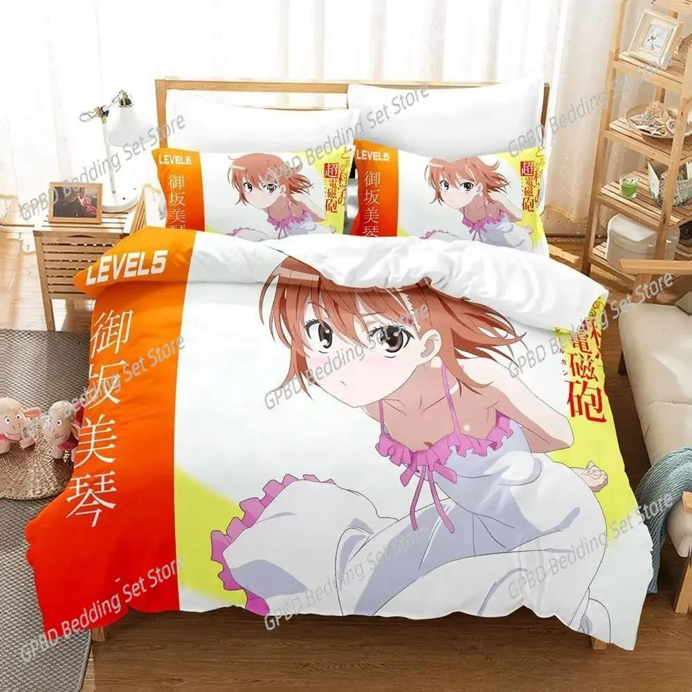 New Misaka Mikoto Bedding Set Single Twin Full Queen King Size Bed Set Adult Kid Bedroom Duvet cover Sets 3D Anime Bed Sheet Set
New Misaka Mikoto Bedding Set Single Twin Full Queen King Size Bed Set Adult Kid Bedroom Duvet cover Sets 3D Anime Bed Sheet Set