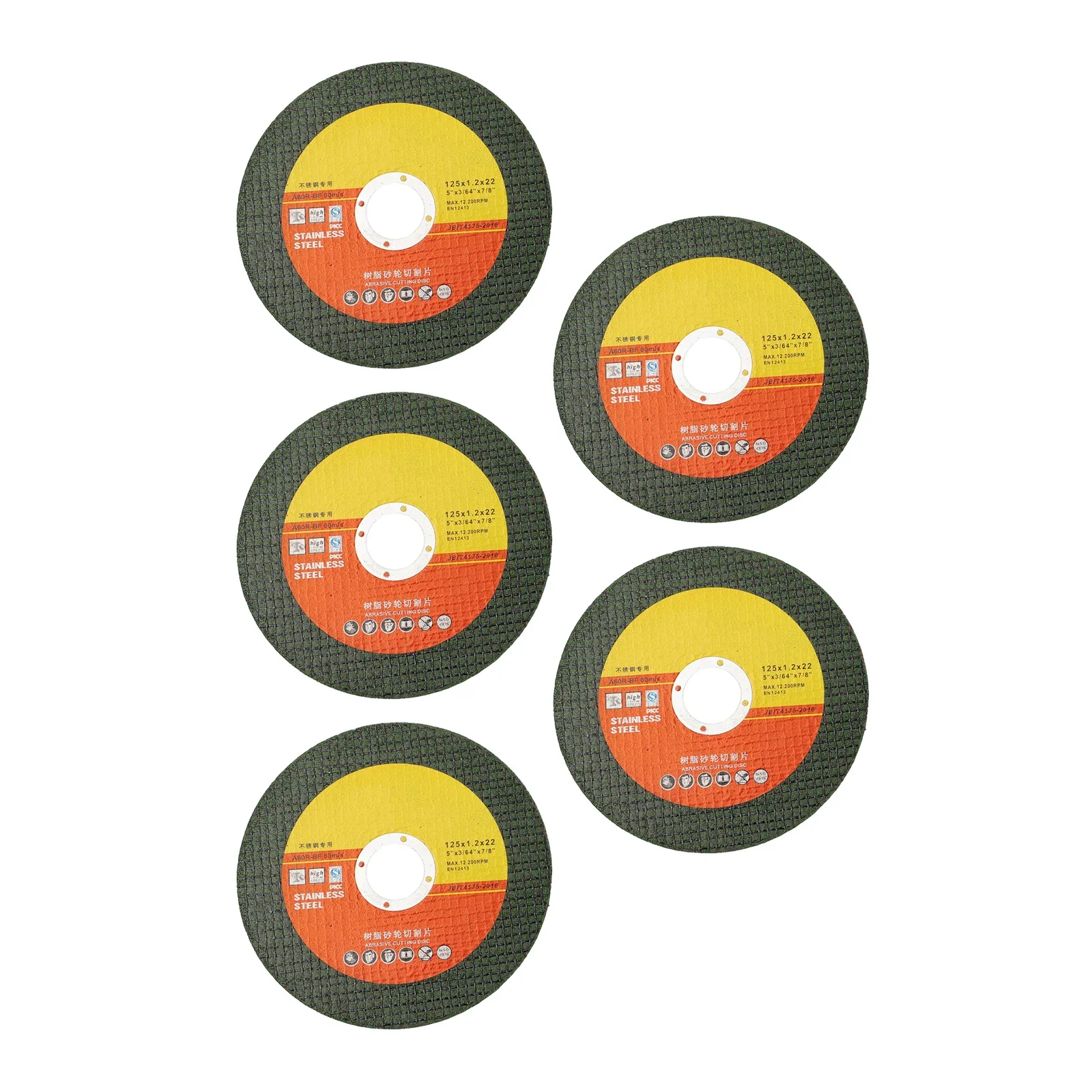 5pcs 125mm/ 5 Inch Cutting Disc Angle Grinder Stainless Steel Grinding Resin Double Mesh For Grinding Stone Land Polishing
5pcs 125mm/ 5 Inch Cutting Disc Angle Grinder Stainless Steel Grinding Resin Double Mesh For Grinding Stone Land Polishing