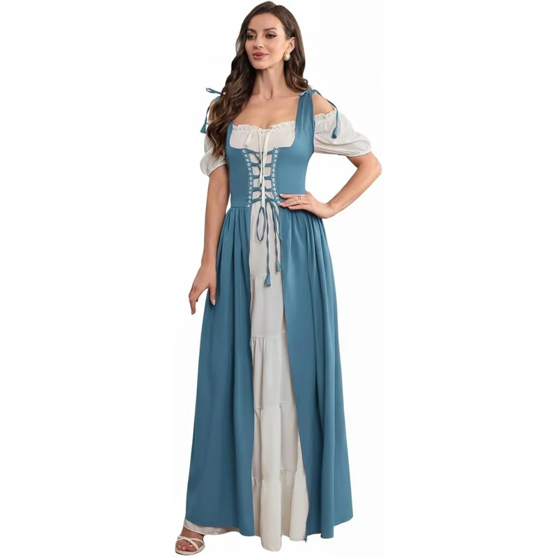 Renaissance Costume Women Medieval Dress Renaissance Pirate Irish Ren Faire Dresses
Renaissance Costume Women Medieval Dress Renaissance Pirate Irish Ren Faire Dresses