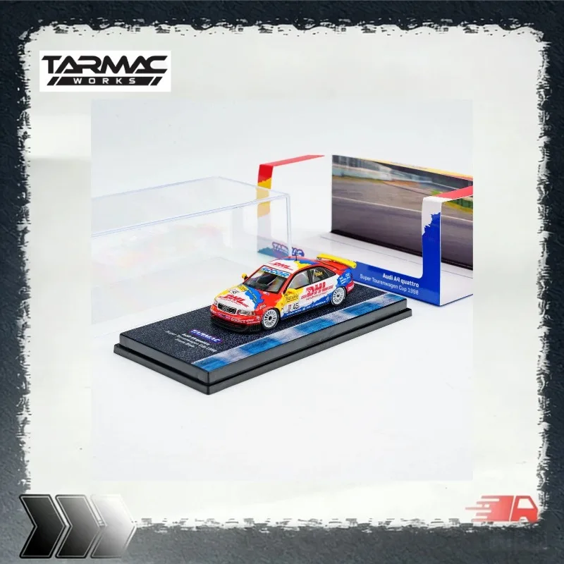 TW 1:64 Audi A4 Quattro classic DTM racing car simulation alloy model, for boys' toys, collection ornaments and decorations.
TW 1:64 Audi A4 Quattro classic DTM racing car simulation alloy model, for boys' toys, collection ornaments and decorations.