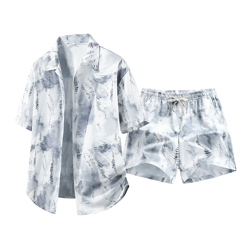 shirts+shorts 2026 Summer Men's High-Quality Ice Silk shirt men Fashion Casual sets Comfortable Large Size Shirt Suit M-3XL
shirts+shorts 2026 Summer Men's High-Quality Ice Silk shirt men Fashion Casual sets Comfortable Large Size Shirt Suit M-3XL
