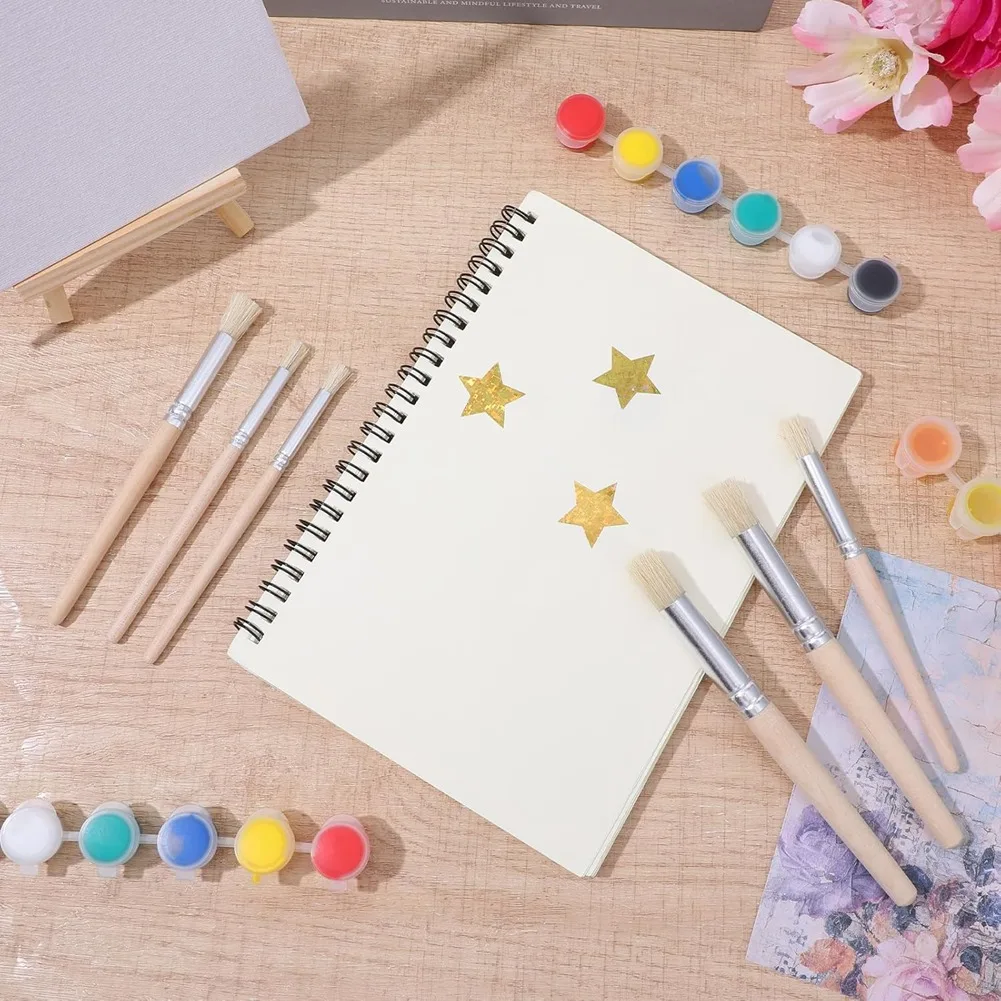 Набор кистей для росписи по дереву — 60 штук, для трафаретов, с натуральными ручками
Набор кистей для росписи по дереву — 60 штук, для трафаретов, с натуральными ручками