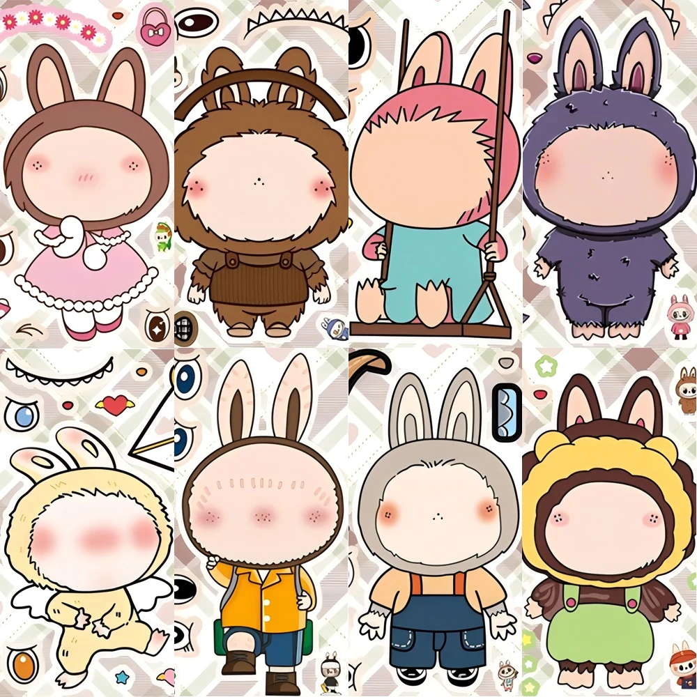 8/16sheets Make a Face Labubu Puzzle Stickers Cute Cartoon Children DIY Assemble Jigsaw Educational Toys Decals Funny Party Gift
8/16sheets Make a Face Labubu Puzzle Stickers Cute Cartoon Children DIY Assemble Jigsaw Educational Toys Decals Funny Party Gift