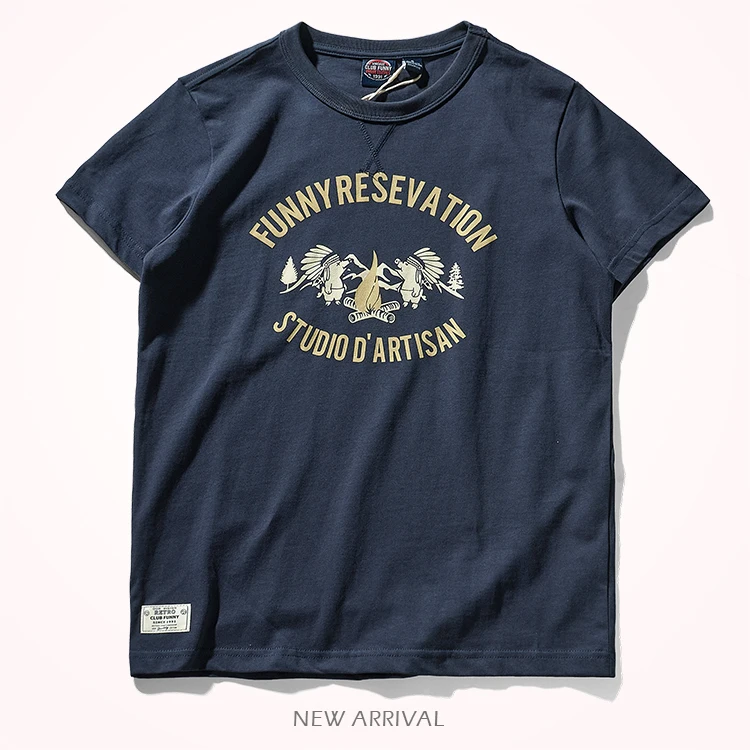 Summer New American Retro Heavyweight 280g Short Sleeve Printed T-shirt Men's Fashion Pure Cotton Washed Old Casual Couple Tops
Summer New American Retro Heavyweight 280g Short Sleeve Printed T-shirt Men's Fashion Pure Cotton Washed Old Casual Couple Tops