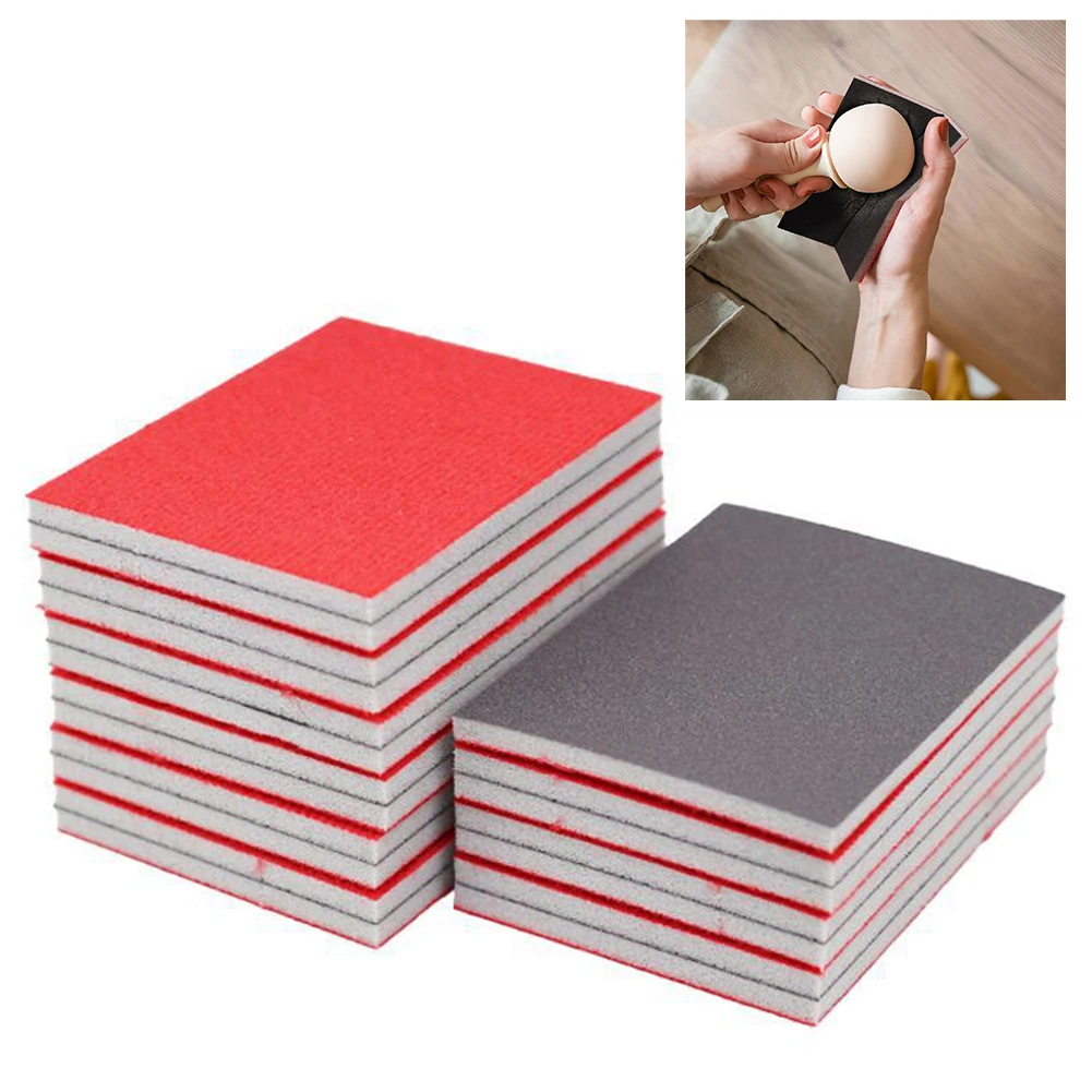 27pcs Sanding Block Pads Dry Wet Sanding Sponge Soft Foam Fine Drywall Sandpaper For Crafts Reusable For Furniture Wood Model
27pcs Sanding Block Pads Dry Wet Sanding Sponge Soft Foam Fine Drywall Sandpaper For Crafts Reusable For Furniture Wood Model