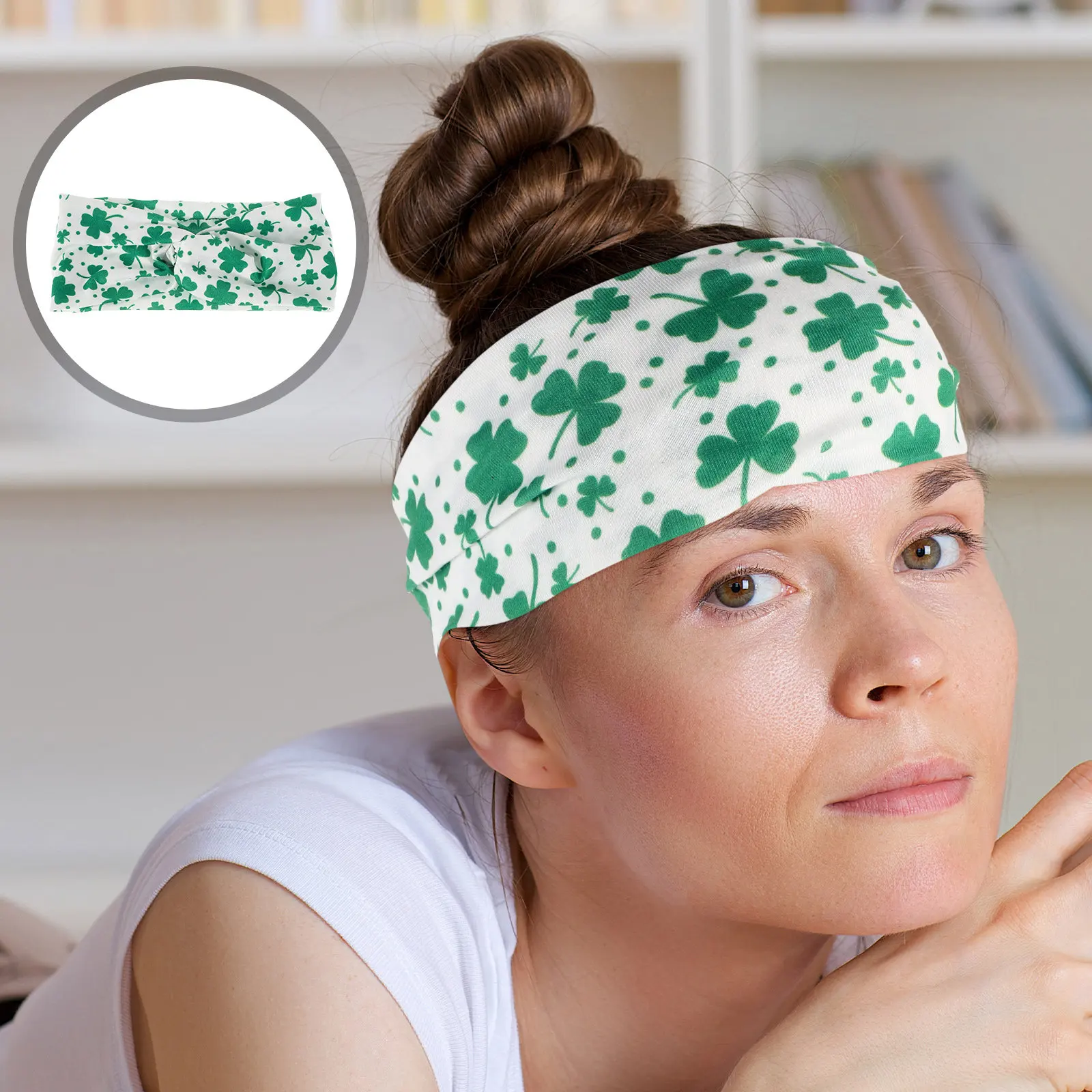 10 PCS Green Headwraps for Party Accessories Sports Events Headband Leaf Hair Festive Headbands Elastic
10 PCS Green Headwraps for Party Accessories Sports Events Headband Leaf Hair Festive Headbands Elastic