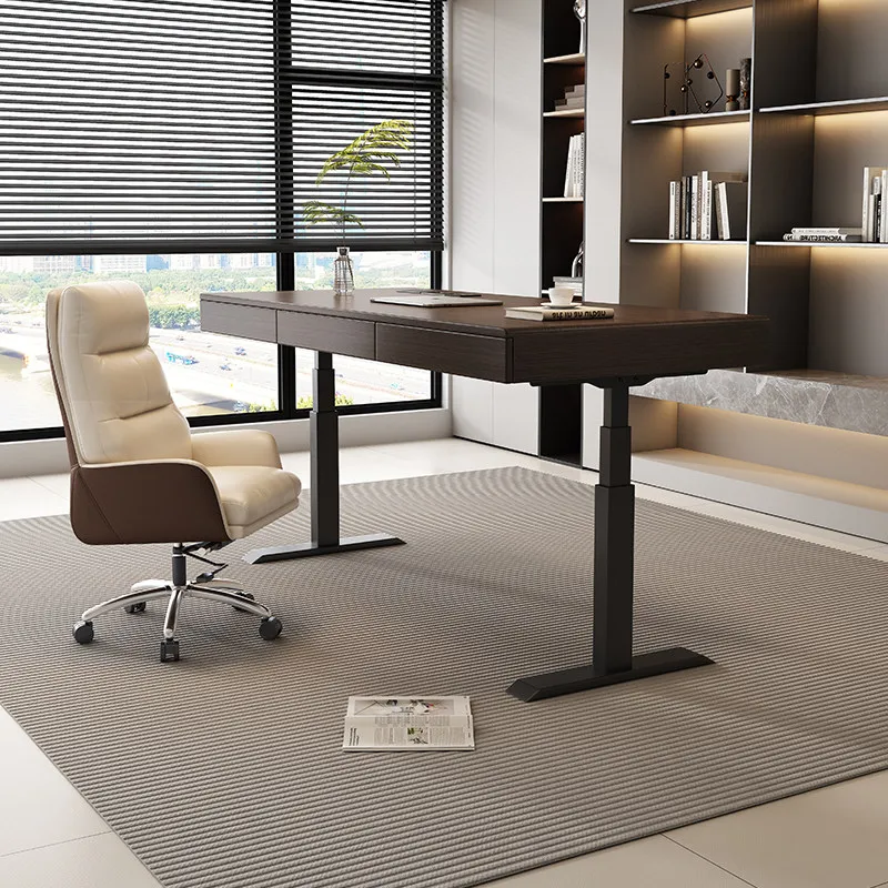 #Italian Style Minimalist Smart Electric Lifting Modern Simple Dual-Motor Study Solid Wood Computer Work Office Desk Storage
#Italian Style Minimalist Smart Electric Lifting Modern Simple Dual-Motor Study Solid Wood Computer Work Office Desk Storage