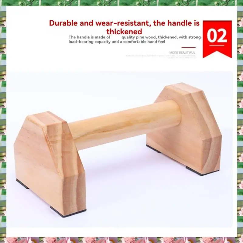 Sports Pine Solid Wood Push-Up Non-Slip Handle Stand Wood 150KG Household Fitness Equipment For Push-Up Strength Training,Pine S
Sports Pine Solid Wood Push-Up Non-Slip Handle Stand Wood 150KG Household Fitness Equipment For Push-Up Strength Training,Pine S