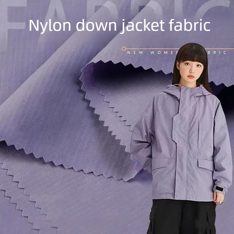Waterproof Down Jacket Fabric Per Meter for Outdoor Clothing Coats Suits Sewing Matte Plaid Pattern Nylon Coats Plain Breathable
Waterproof Down Jacket Fabric Per Meter for Outdoor Clothing Coats Suits Sewing Matte Plaid Pattern Nylon Coats Plain Breathable