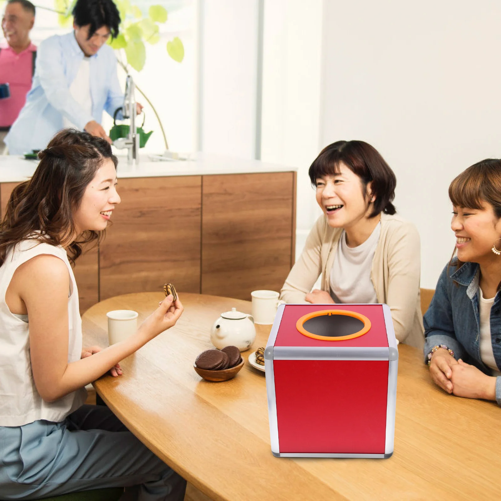 20Cm Aluminum Alloy Raffle Box Transparent Lottery Container For Party Game Ball Draw Ticket Holder Acrylic Donation Box
20Cm Aluminum Alloy Raffle Box Transparent Lottery Container For Party Game Ball Draw Ticket Holder Acrylic Donation Box