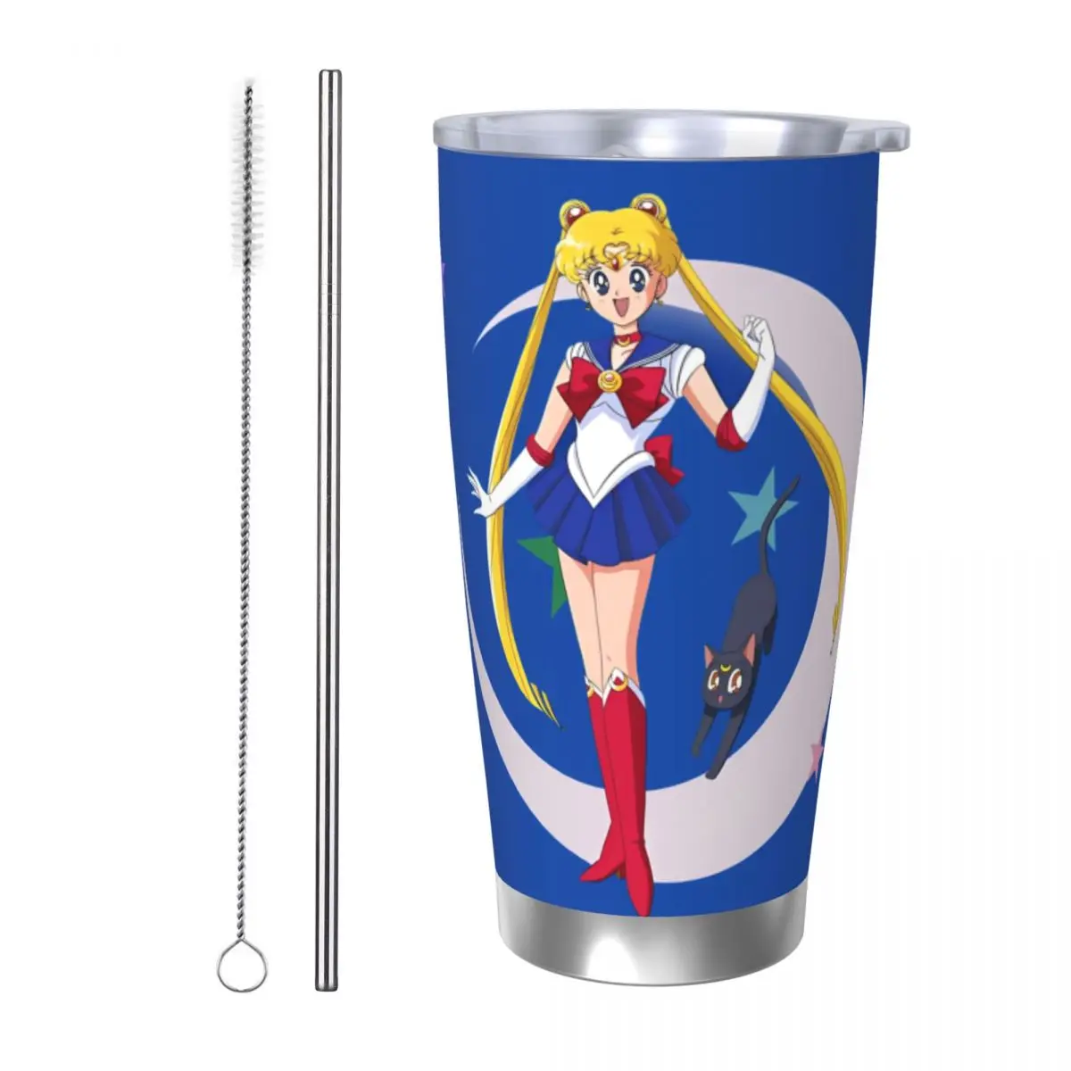 Anime Sailors Moons Tumbler Vacuum Insulated Thermal Cup Stainless Steel Smoothie Tea Mugs Water Bottle, 20oz
Anime Sailors Moons Tumbler Vacuum Insulated Thermal Cup Stainless Steel Smoothie Tea Mugs Water Bottle, 20oz